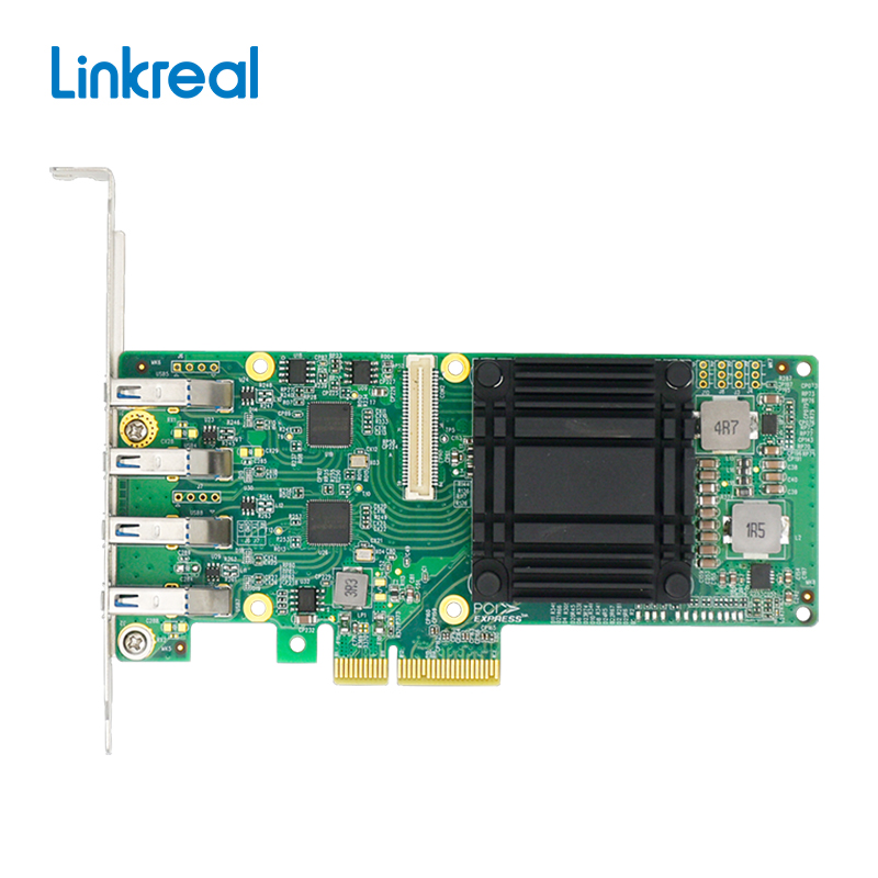 Industrial camera USB card, pcie USB3.1 adapter card, pcie USB3.1 expansion card